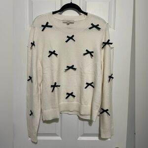NWT Loft Mini-Bow Sweater - Size XL